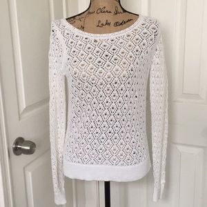 NWOT White LOFT Sweater